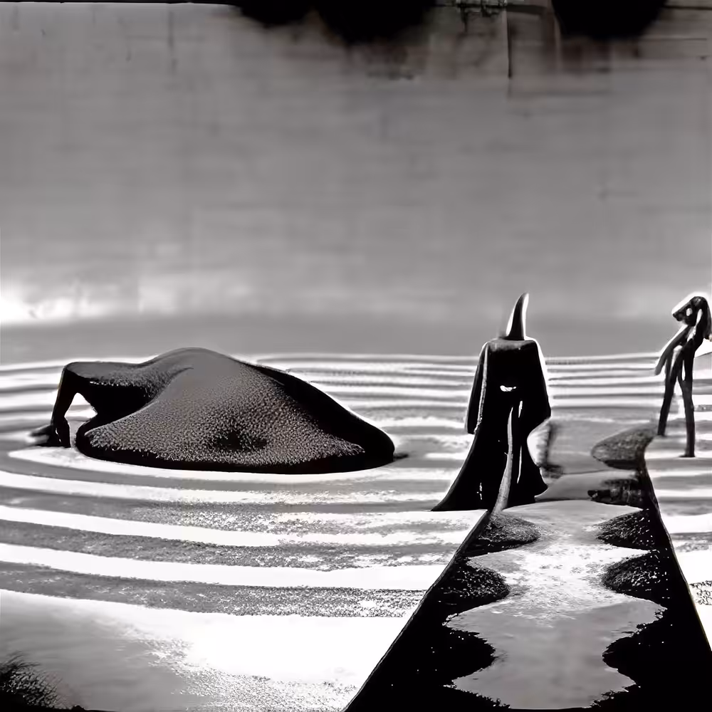 Gray Sand Road of Forgetting