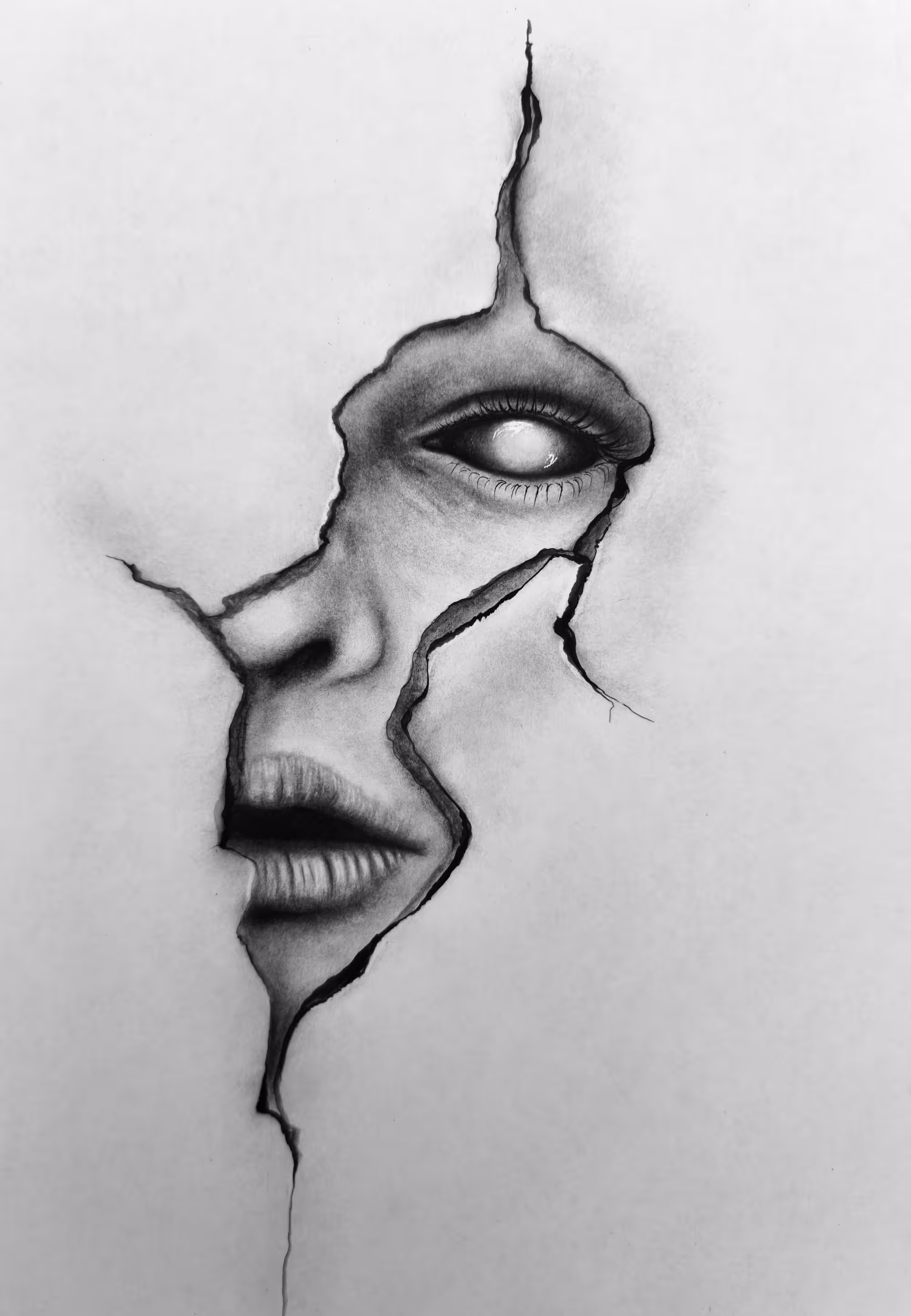 SHADOWS (pencil art): The Nameless One