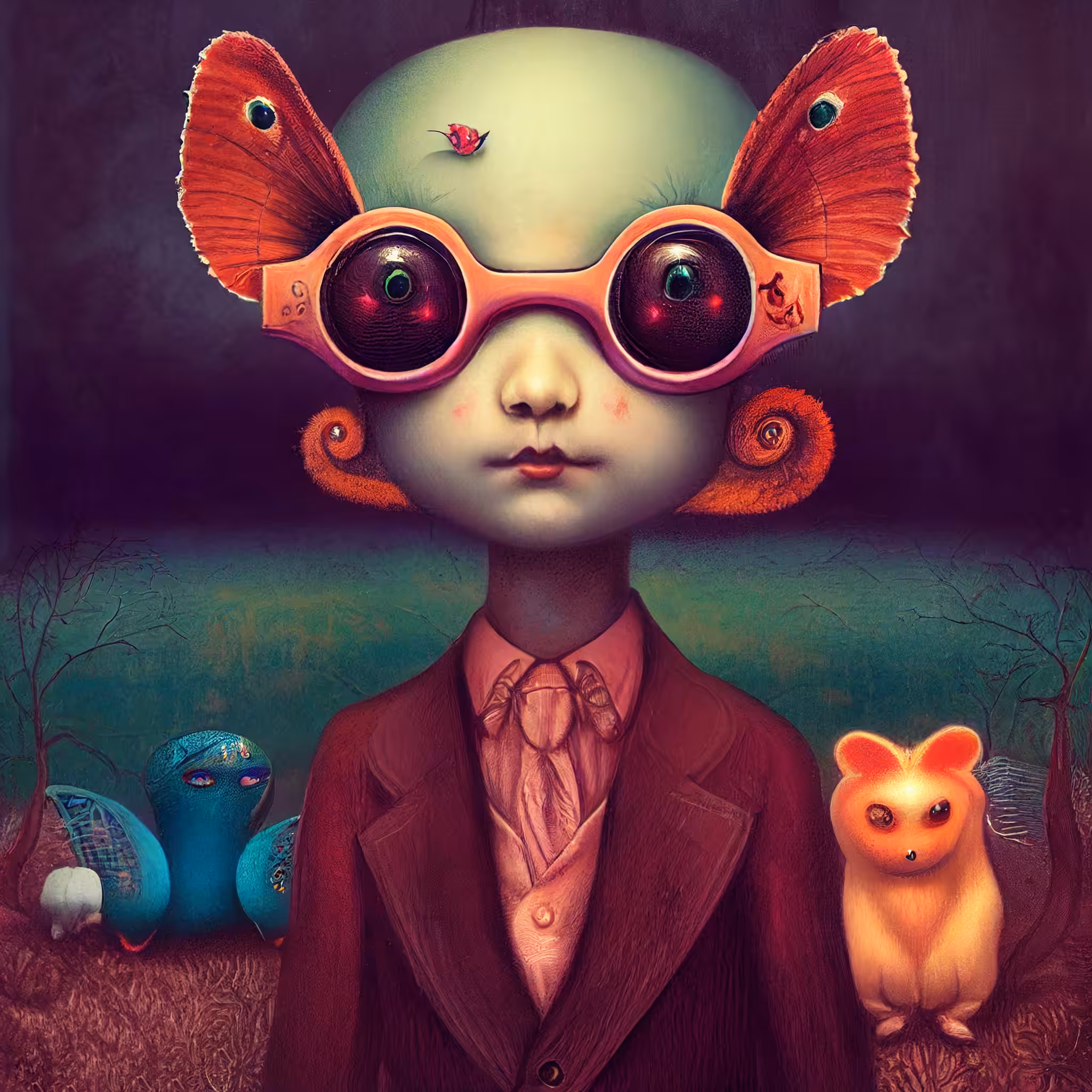 Shades Loving Creature 014