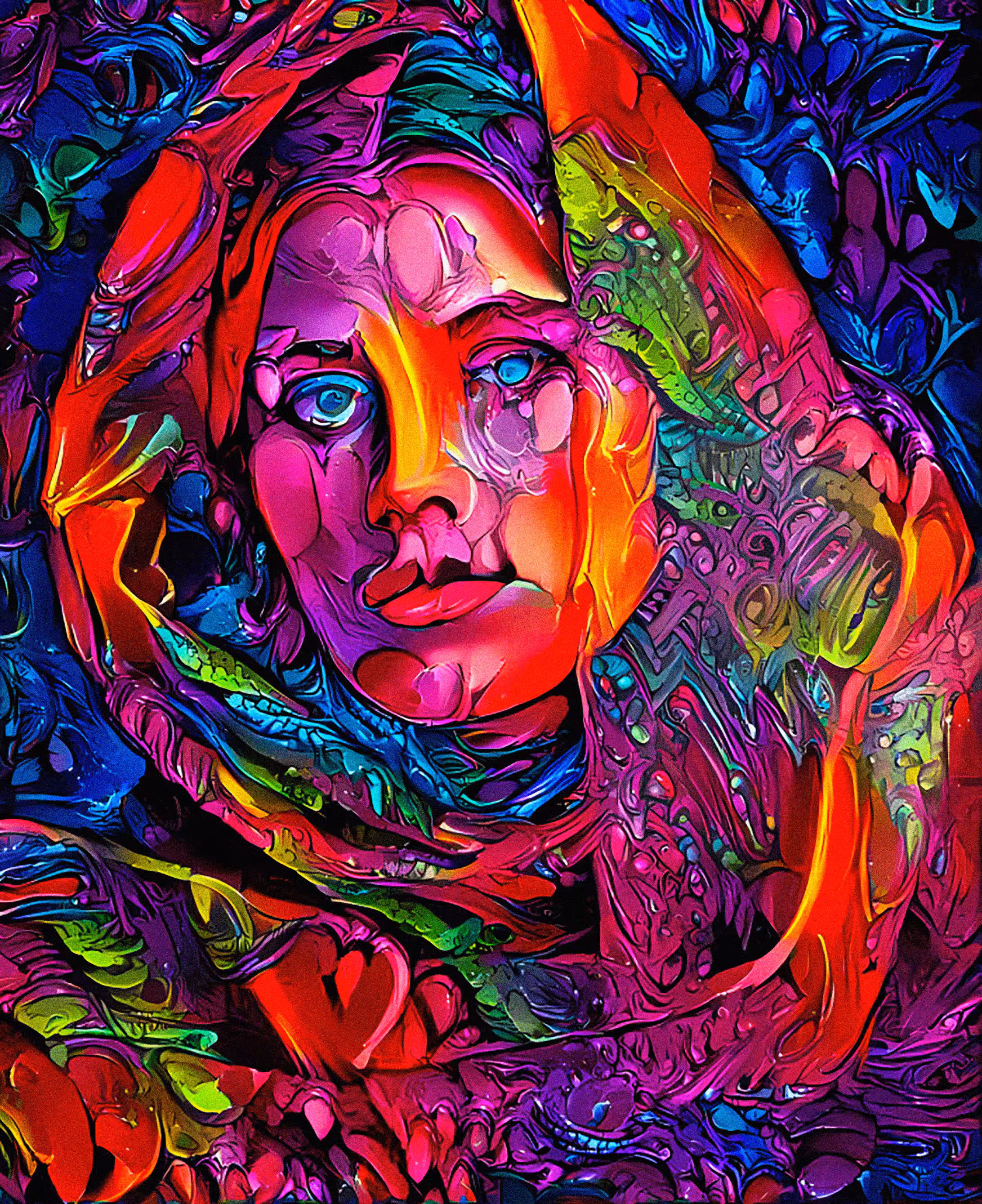 Woman's thought