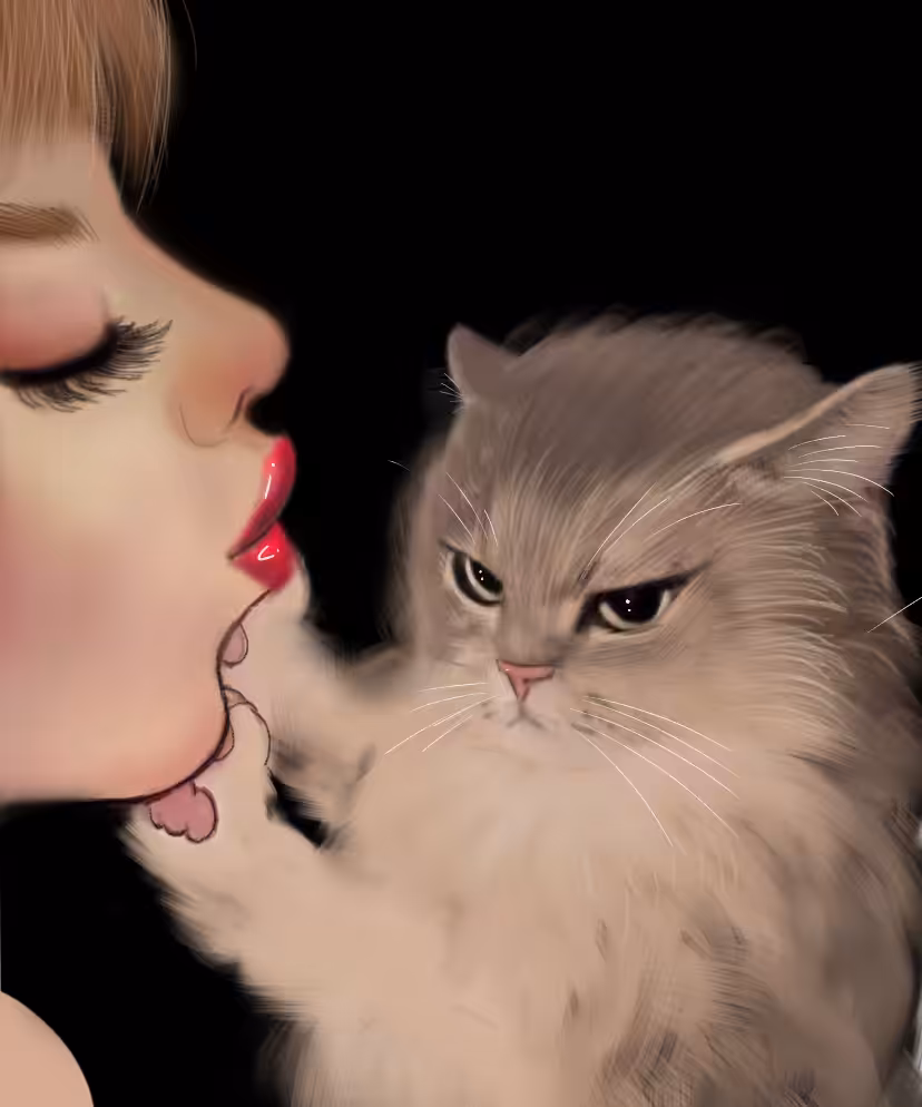don't kiss me 😼