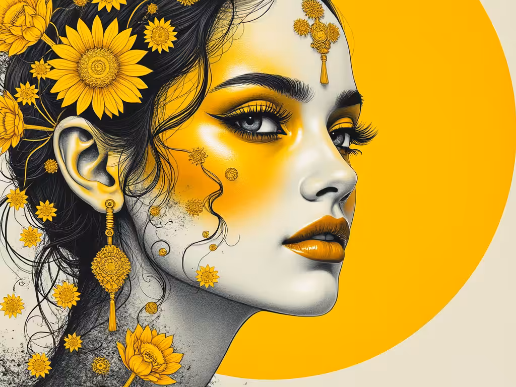Flowers and Sun