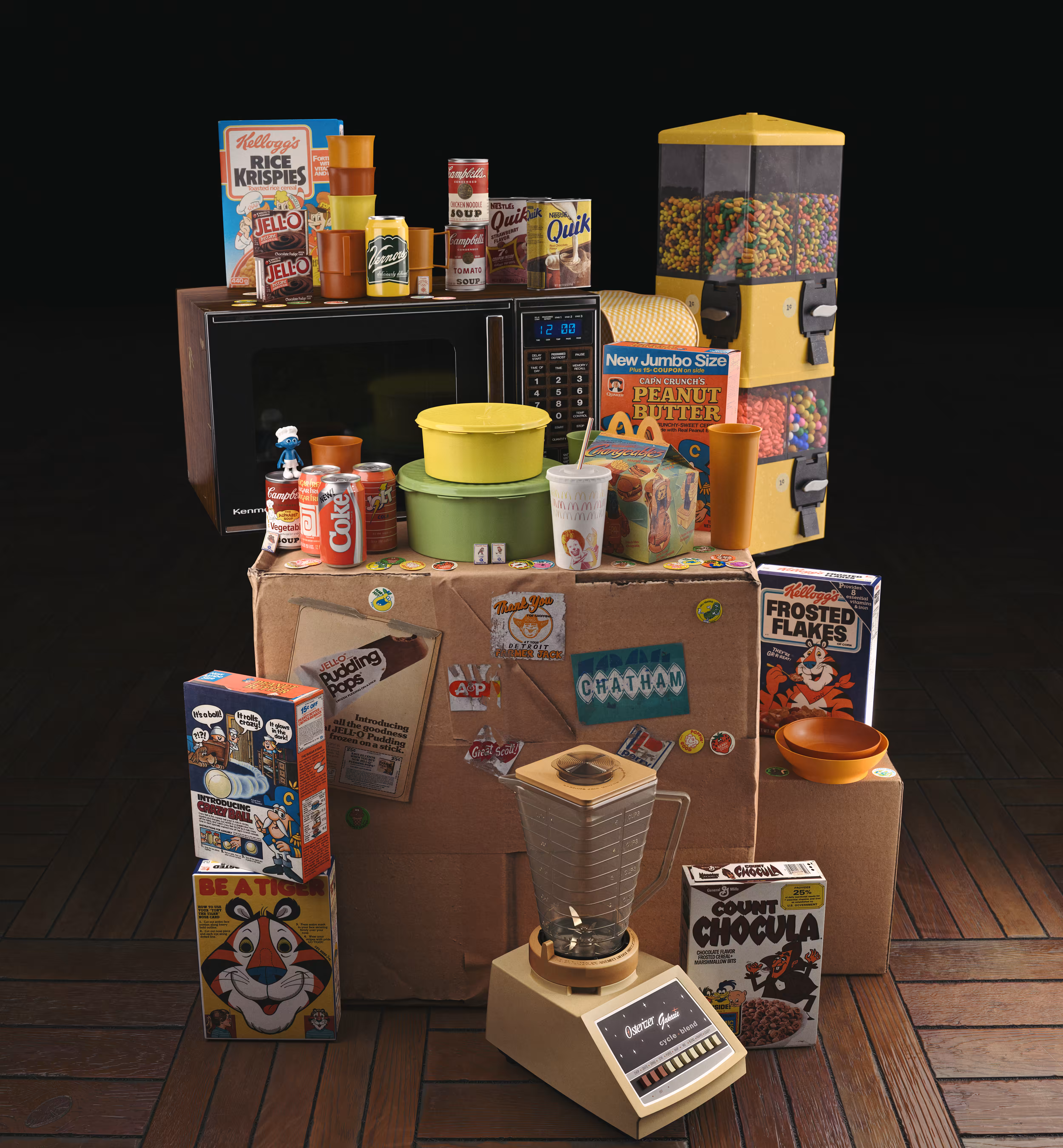 Unboxing Memories: Kitchen