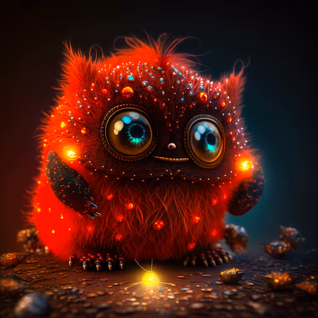 Adorned monster #16