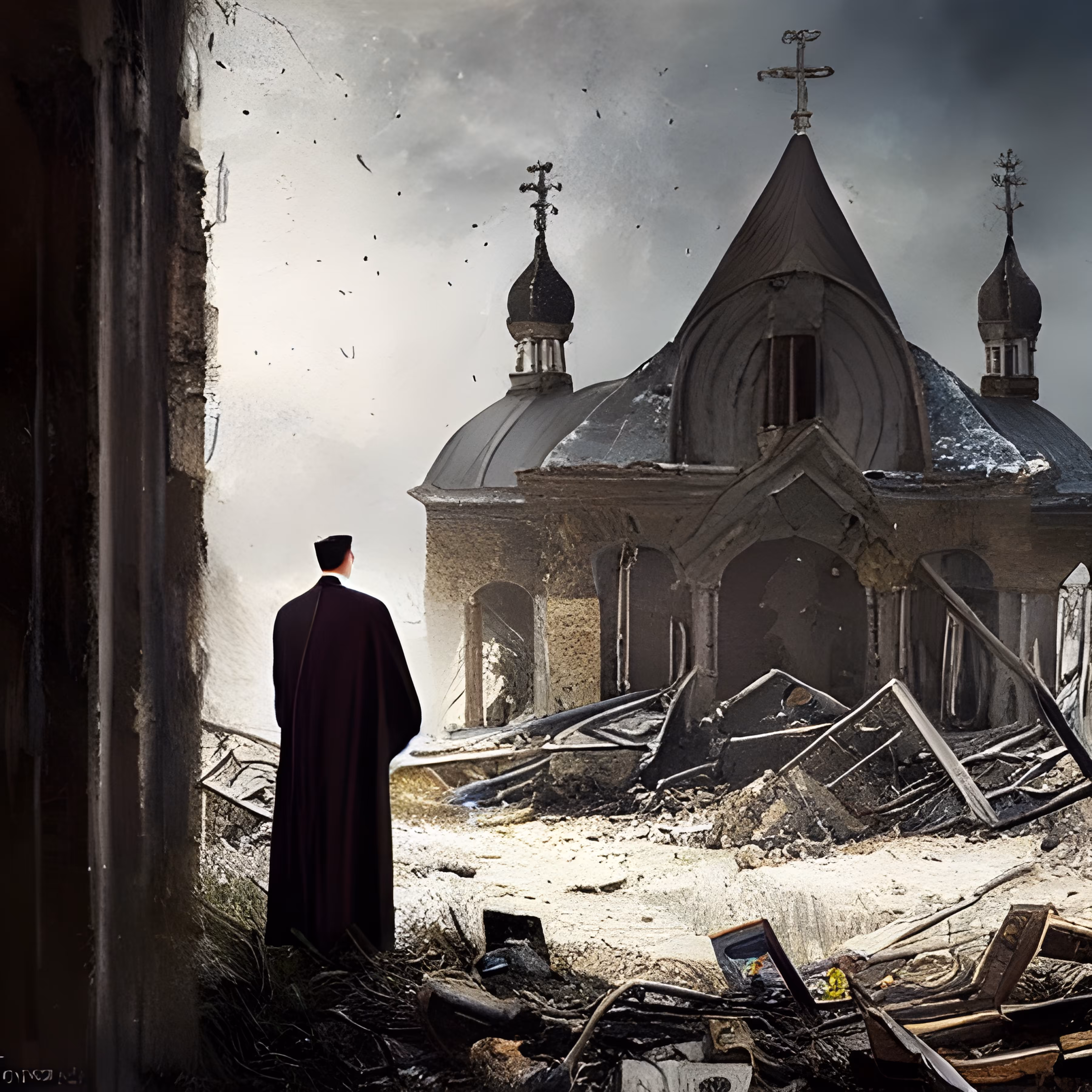 War destroys churches