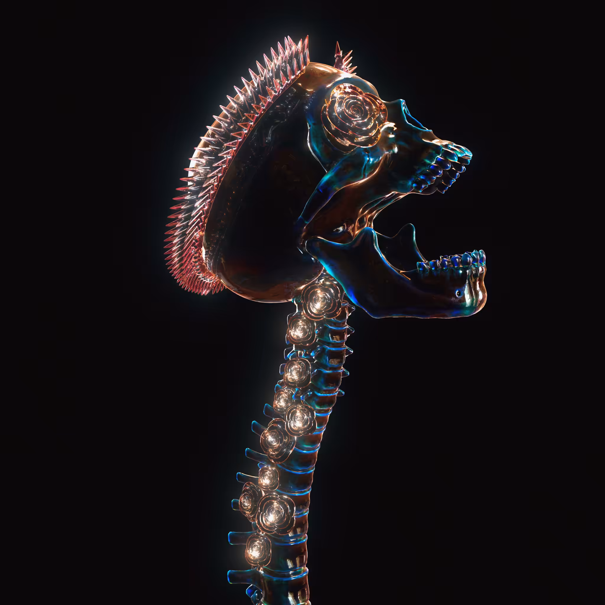 In the form of a skeleton #80