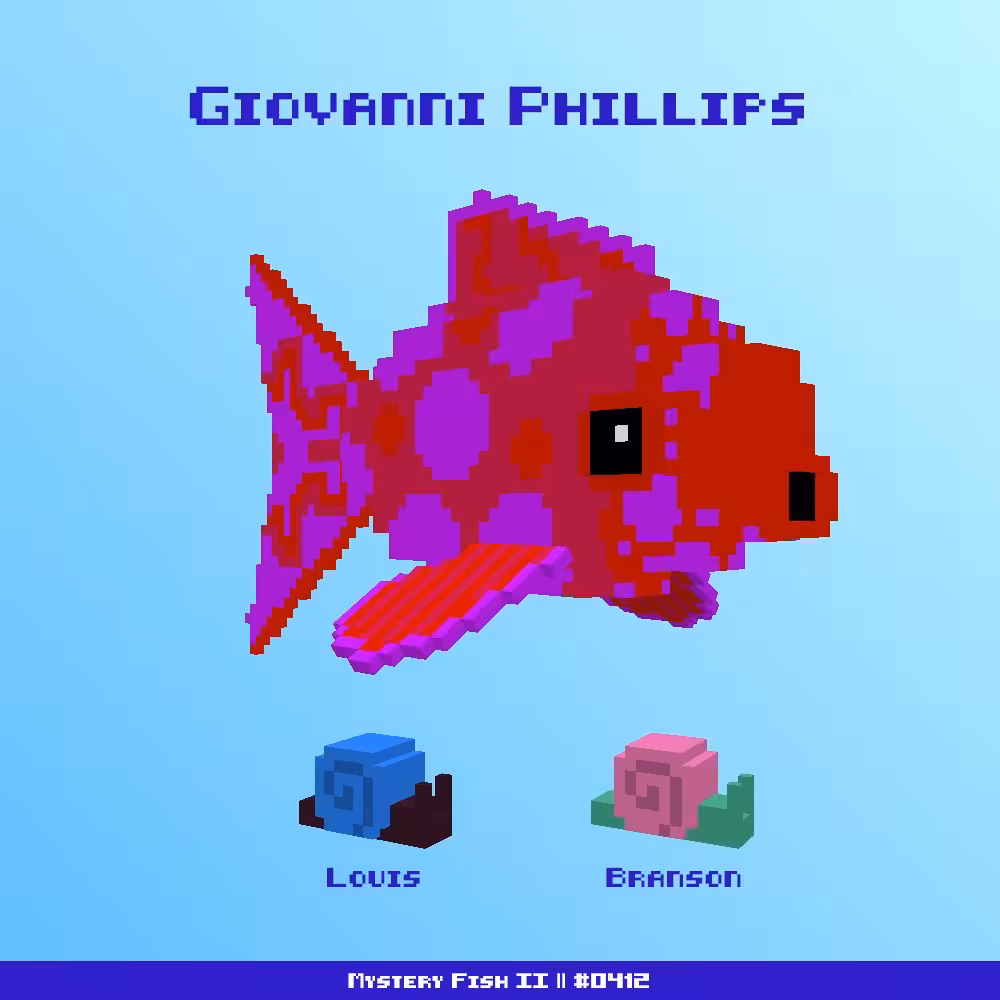 Giovanni Phillips :: Mystery Fish 0412/1000