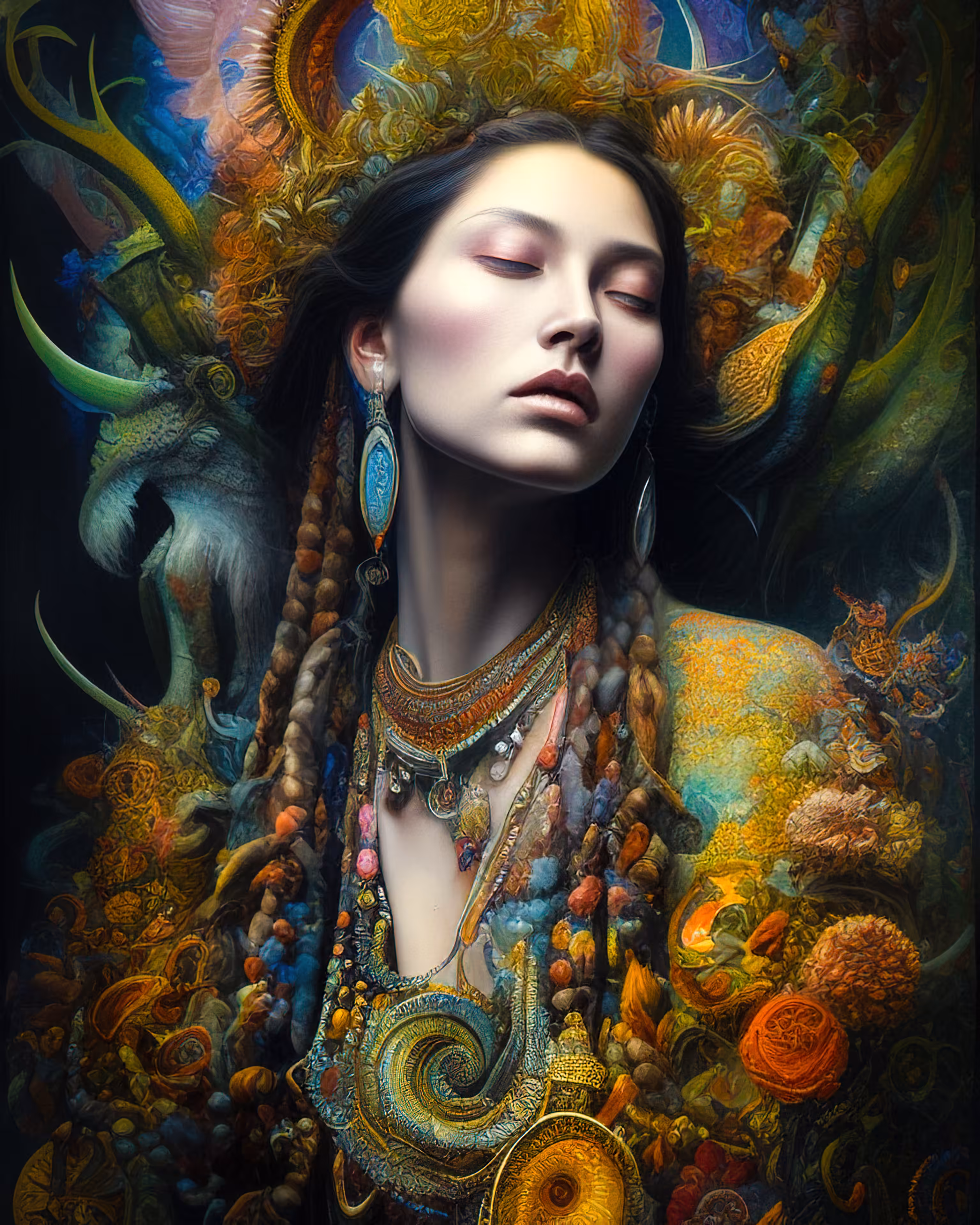 Shaman goddess of femininity