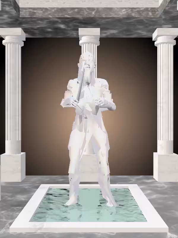 HeavenComputer: The Old Dusky Pale Pink Woman #1896