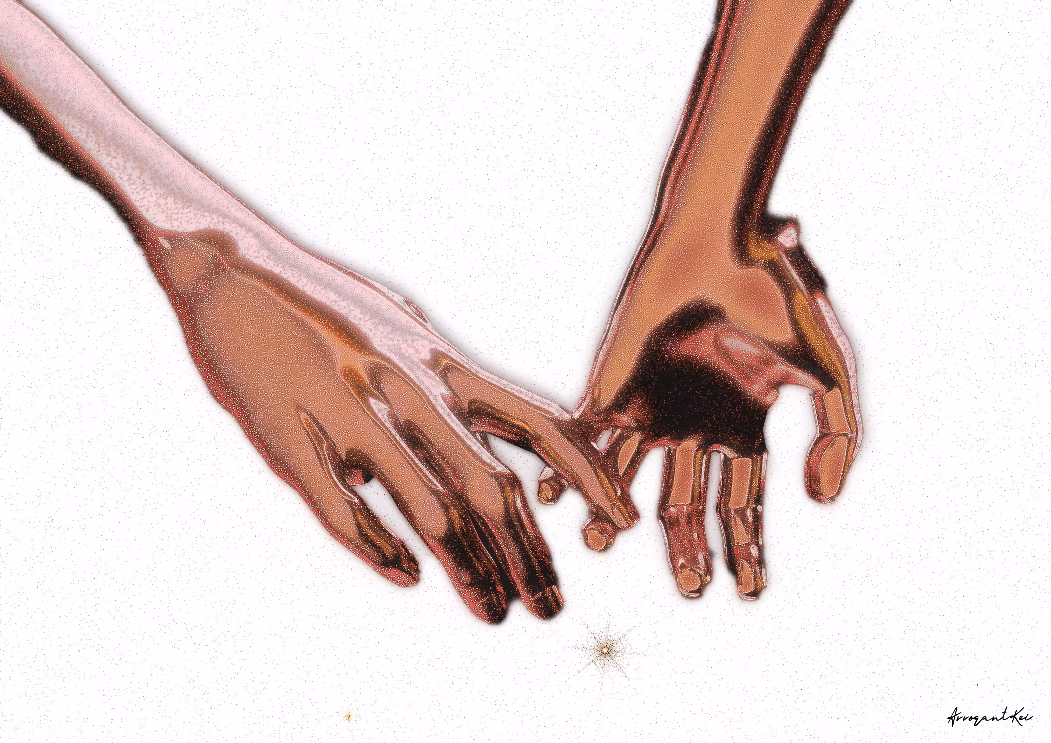Hand in Hand (Ivory)