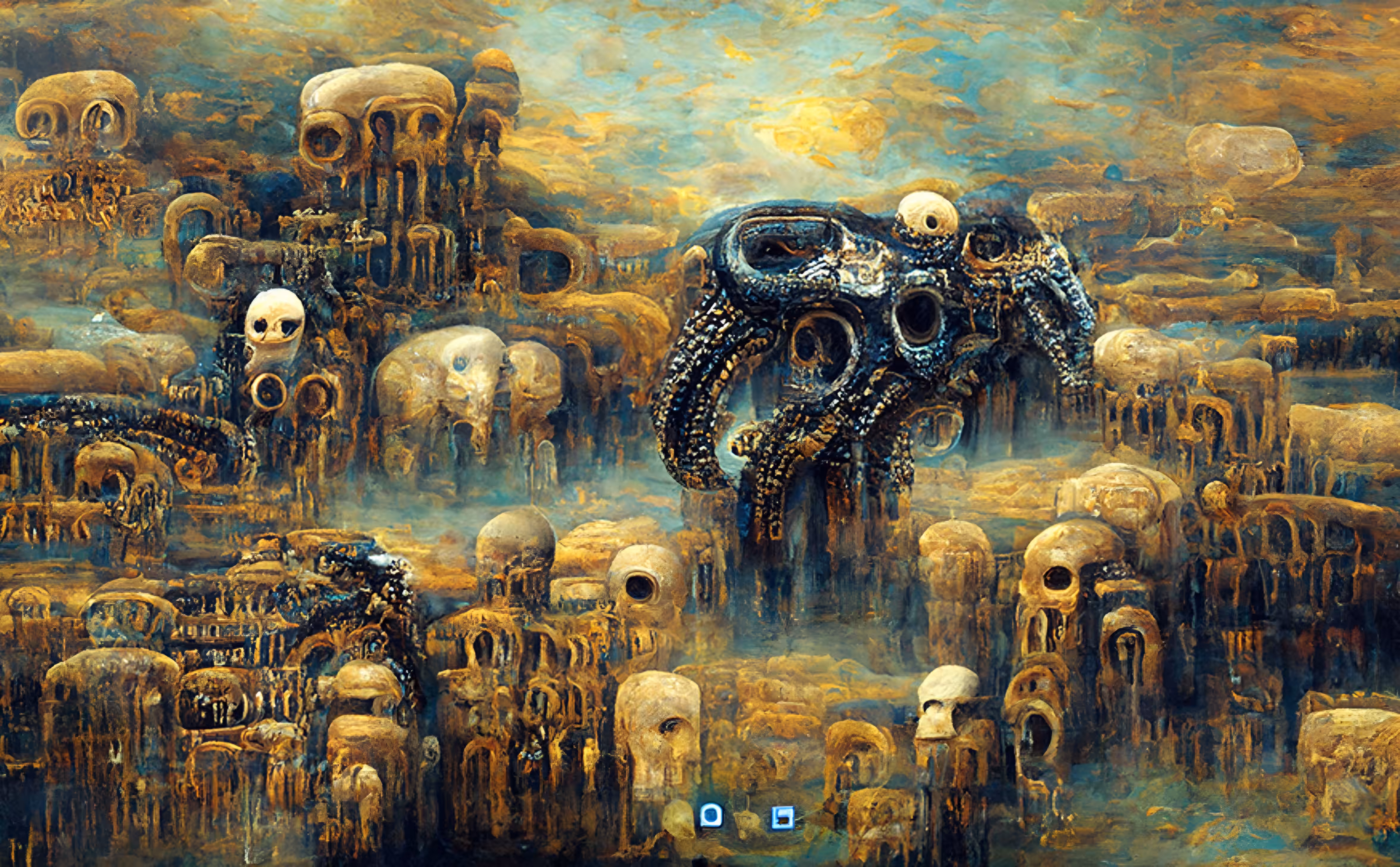 Haiku Beasts #2 : Skulls that Speak of Self Alienation