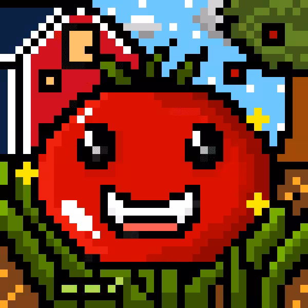 Tomato Slime - Vegetable slime collection (8bit)