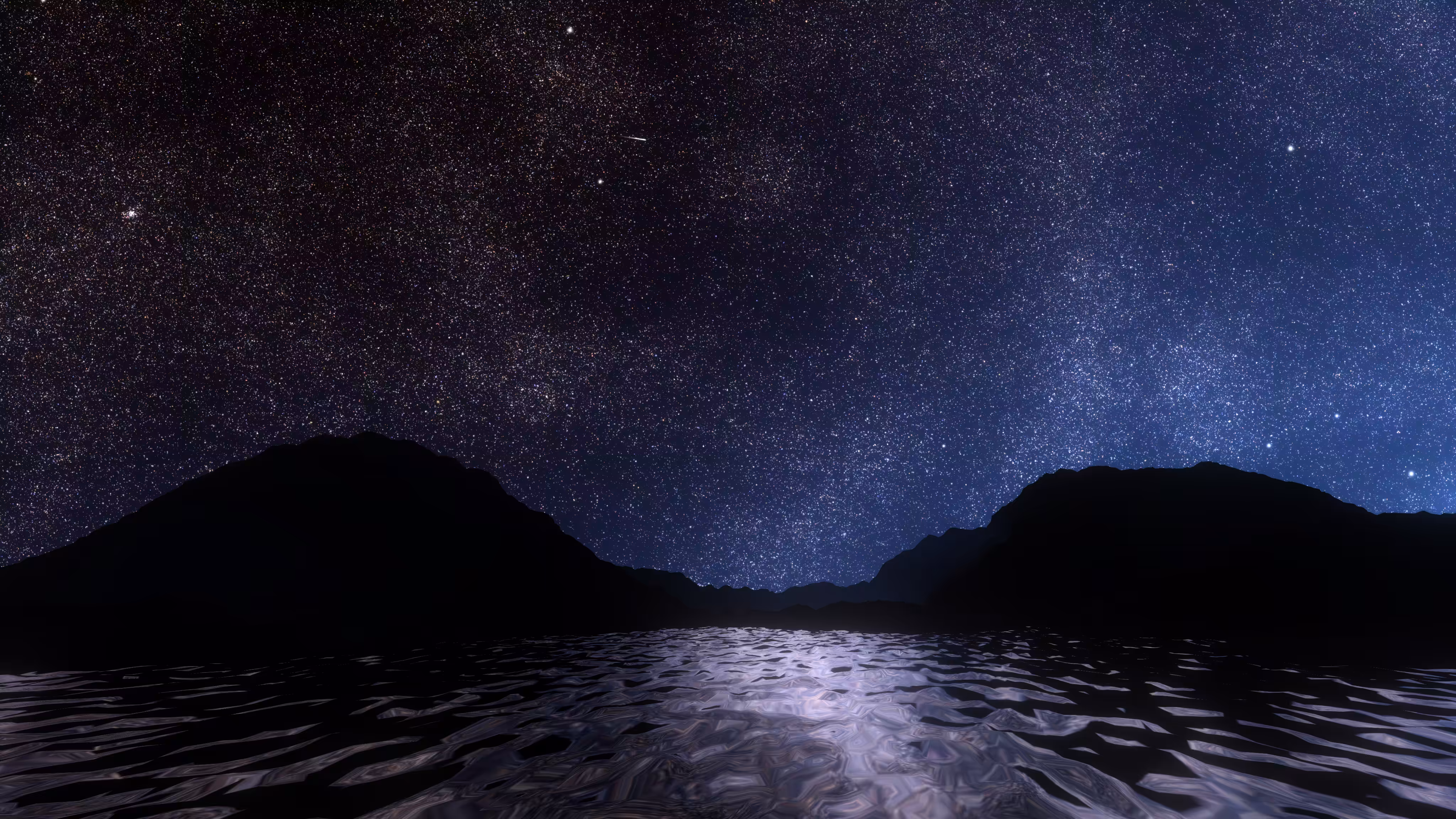 A long starry night #13 - 4K still edition
