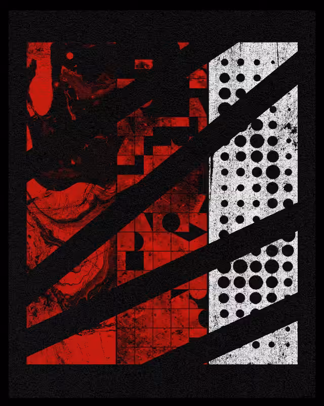 pattern art #red #40