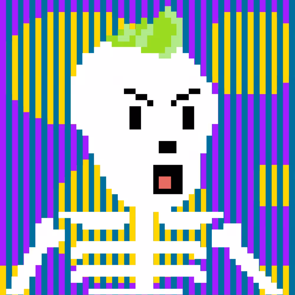 PIXEL SKULLETTI 1 #239