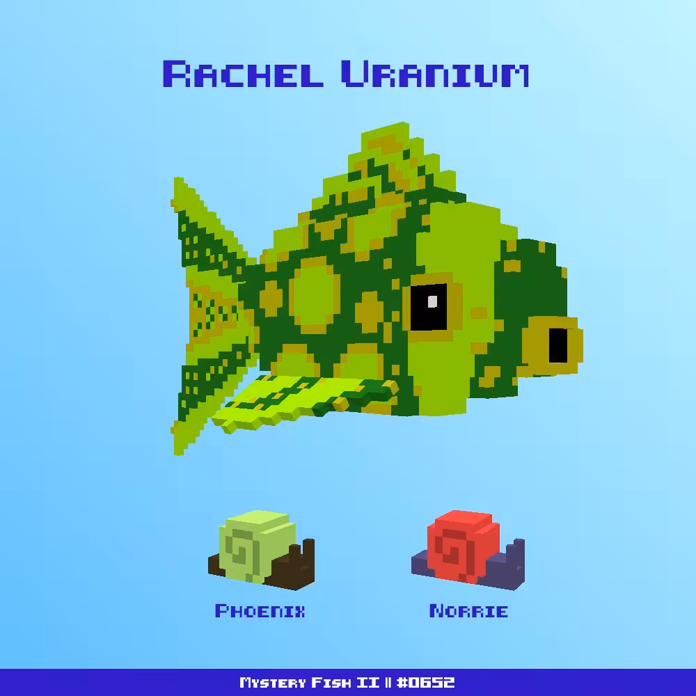 Rachel Uranium :: Mystery Fish 0652/1000