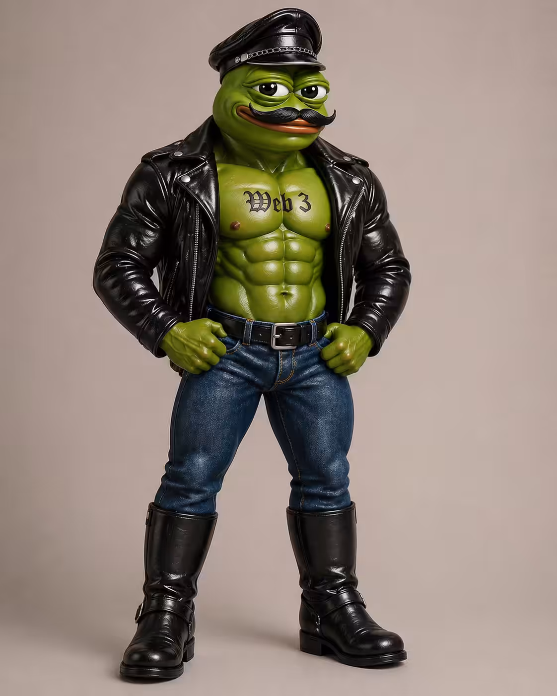 Cute Toy Animals 18+: Web3 Pepe: The Decentralized Rebel