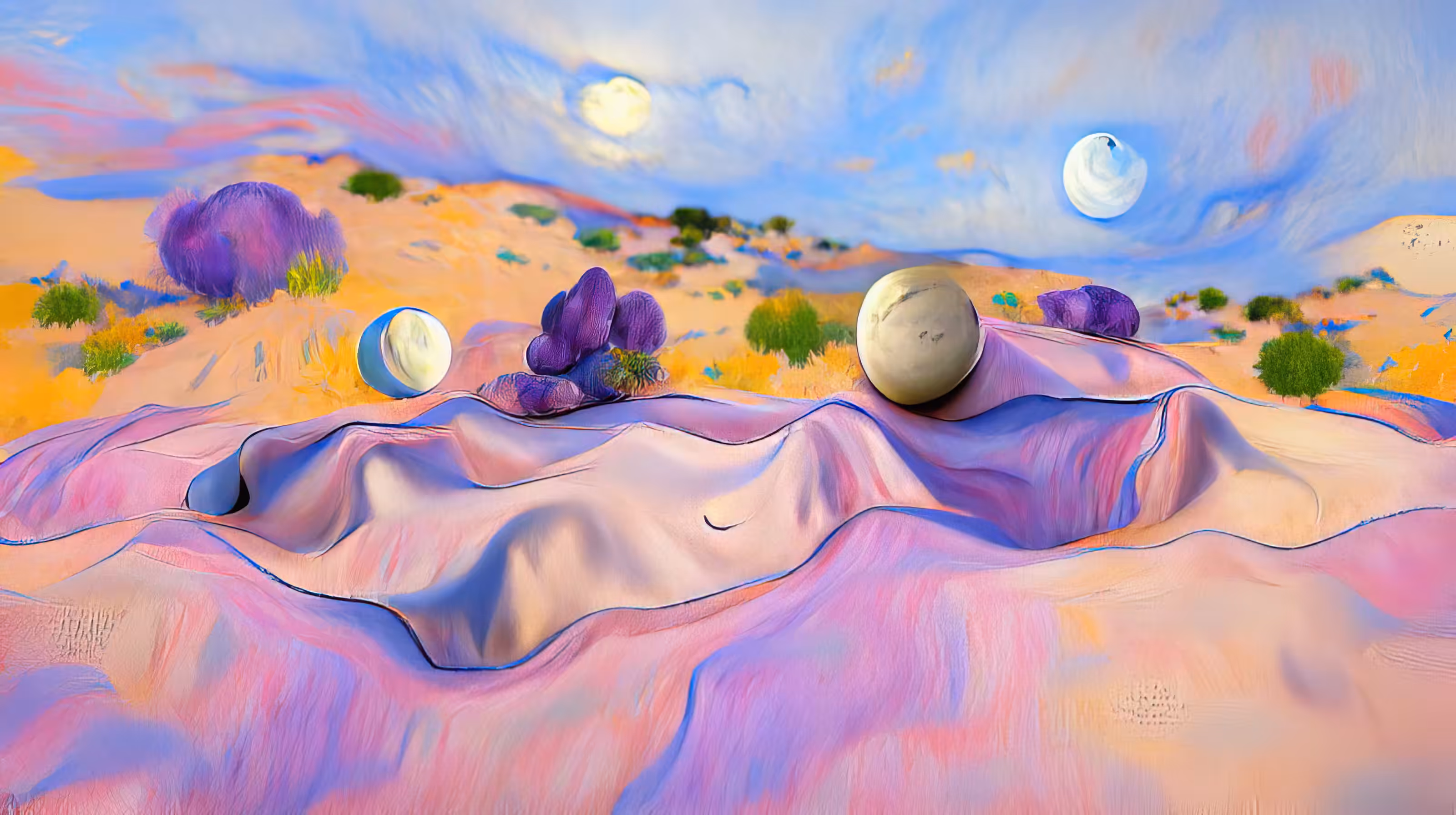 Moon x4