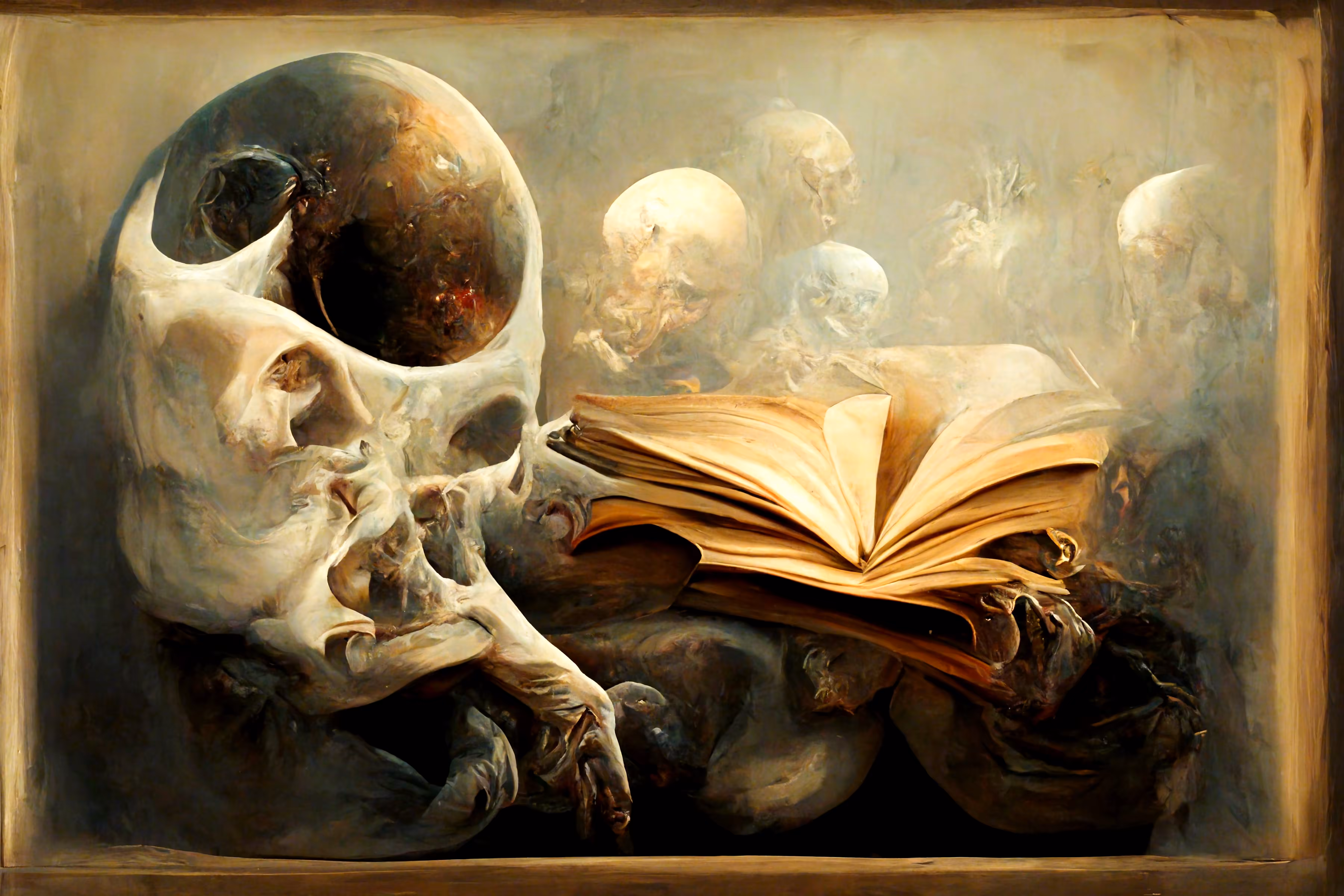 Final Brechtol Paintings - The Masters (6) - 'Carpe Noctem' - (FP-M*-6-CP*)
