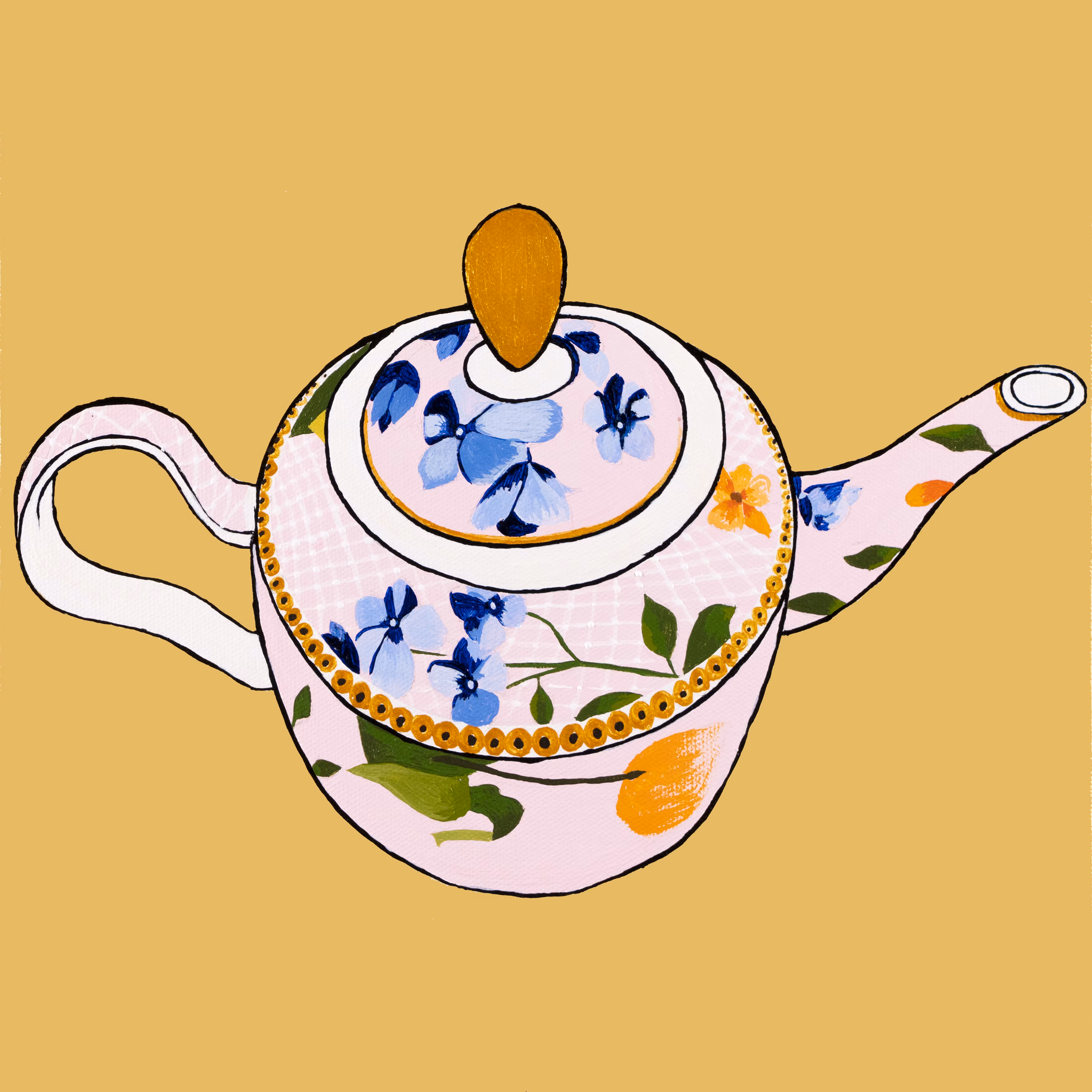 The Mad Hatter's Teapot'