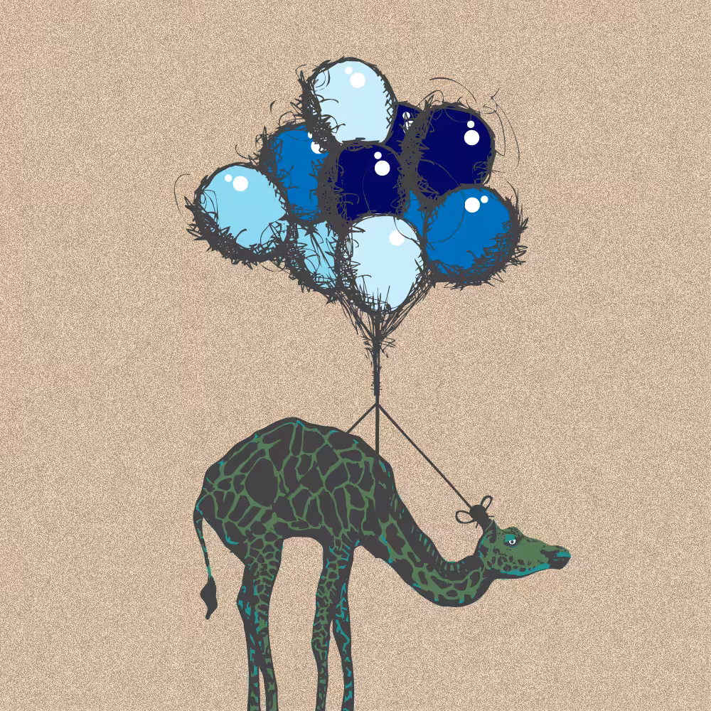 Flying Giraffe #6