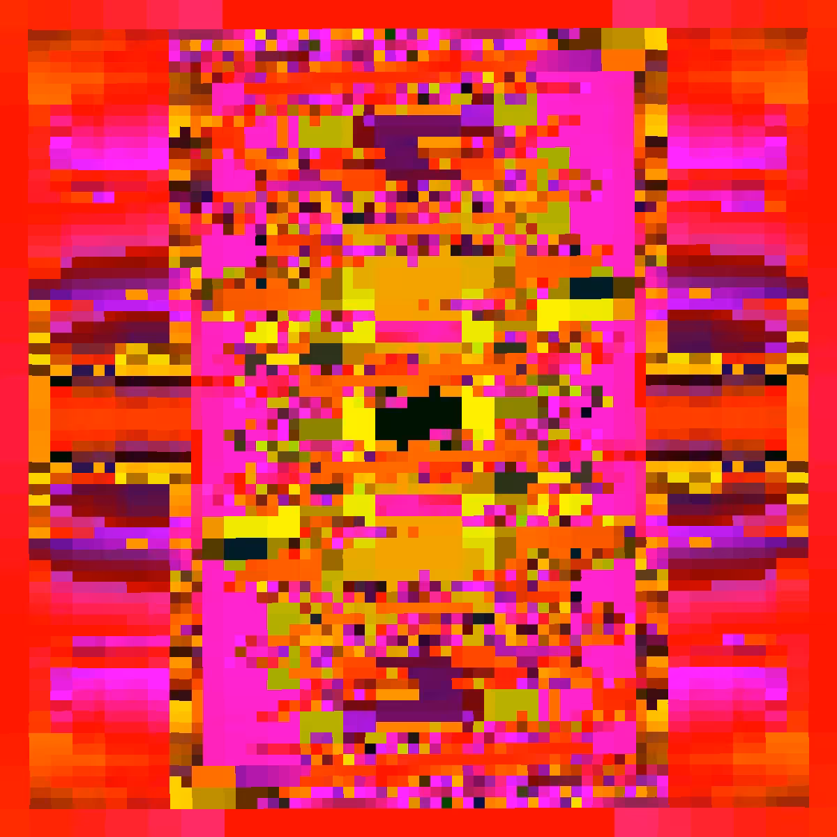 Psychedelic Dance of Pixels #33