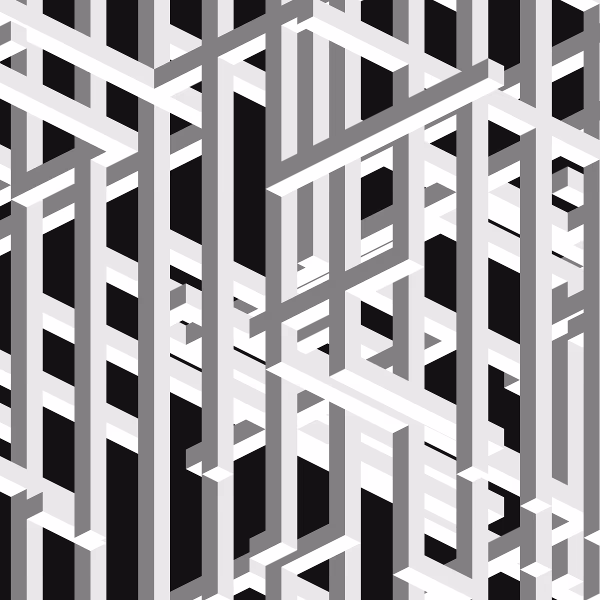 old-fashioned Escher cage