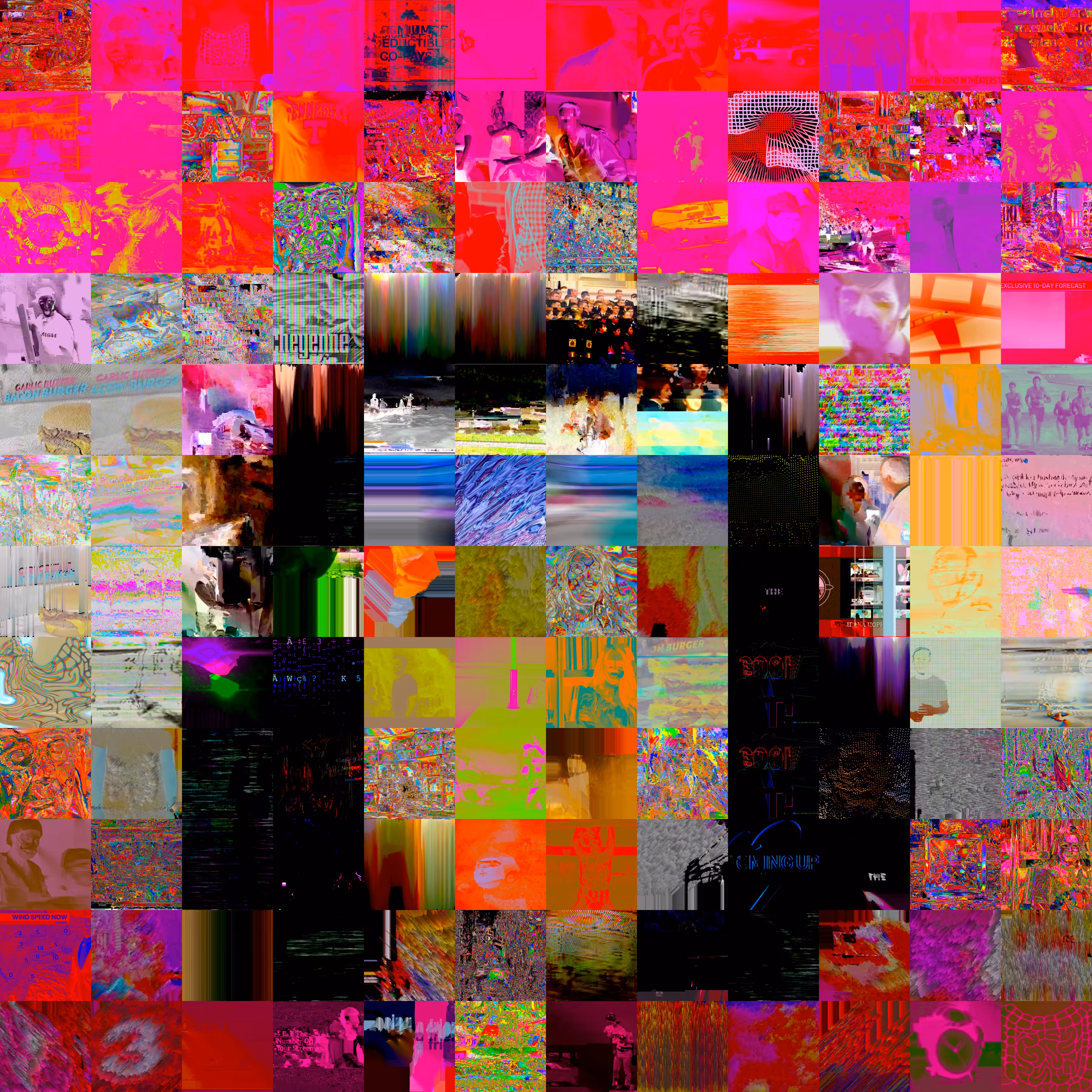 Glitch Quilt Punk 0167