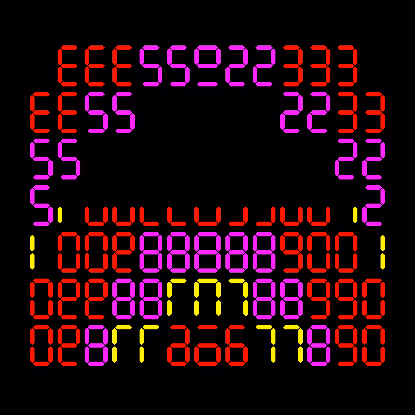Digits #1230