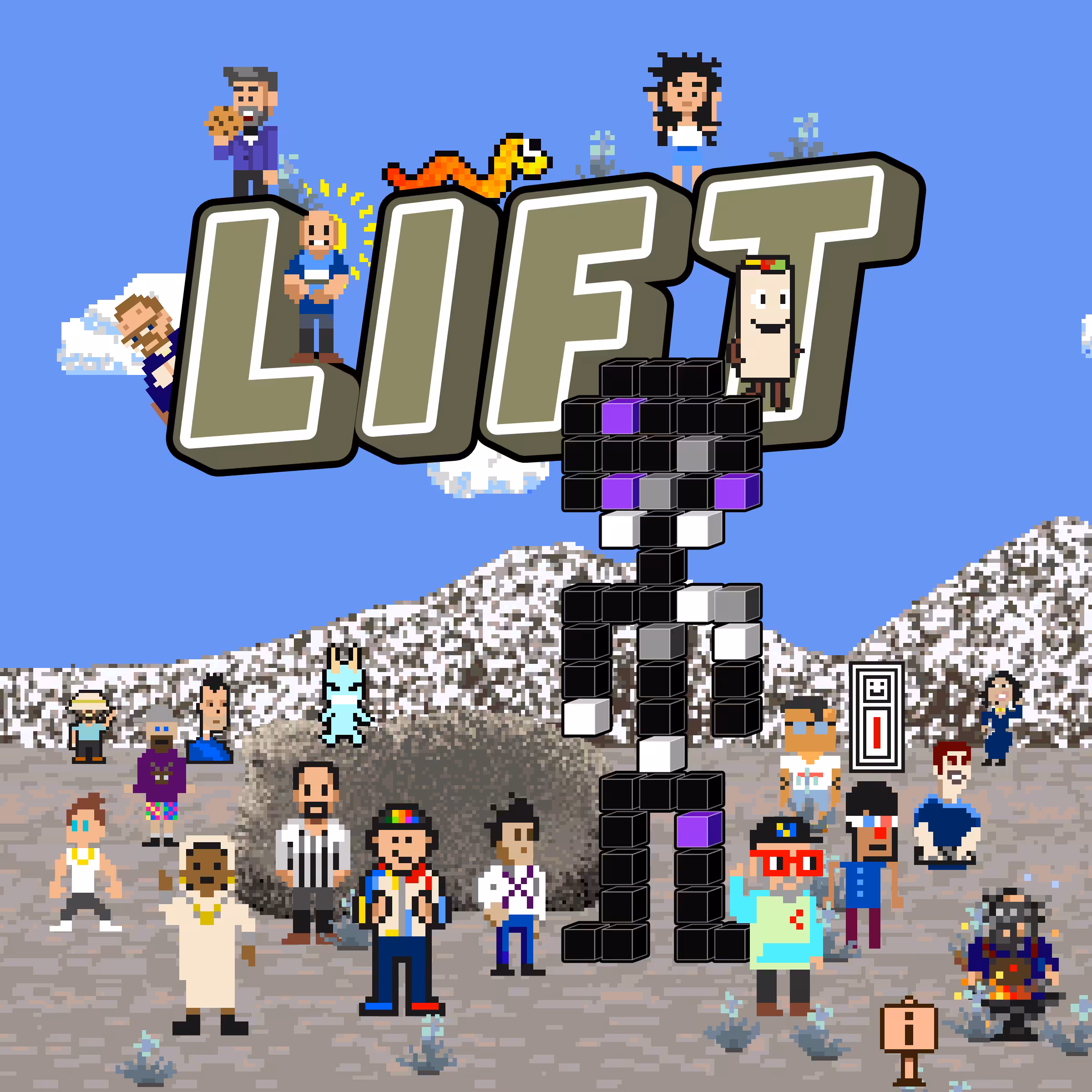 LIFT (a self portrait) #256