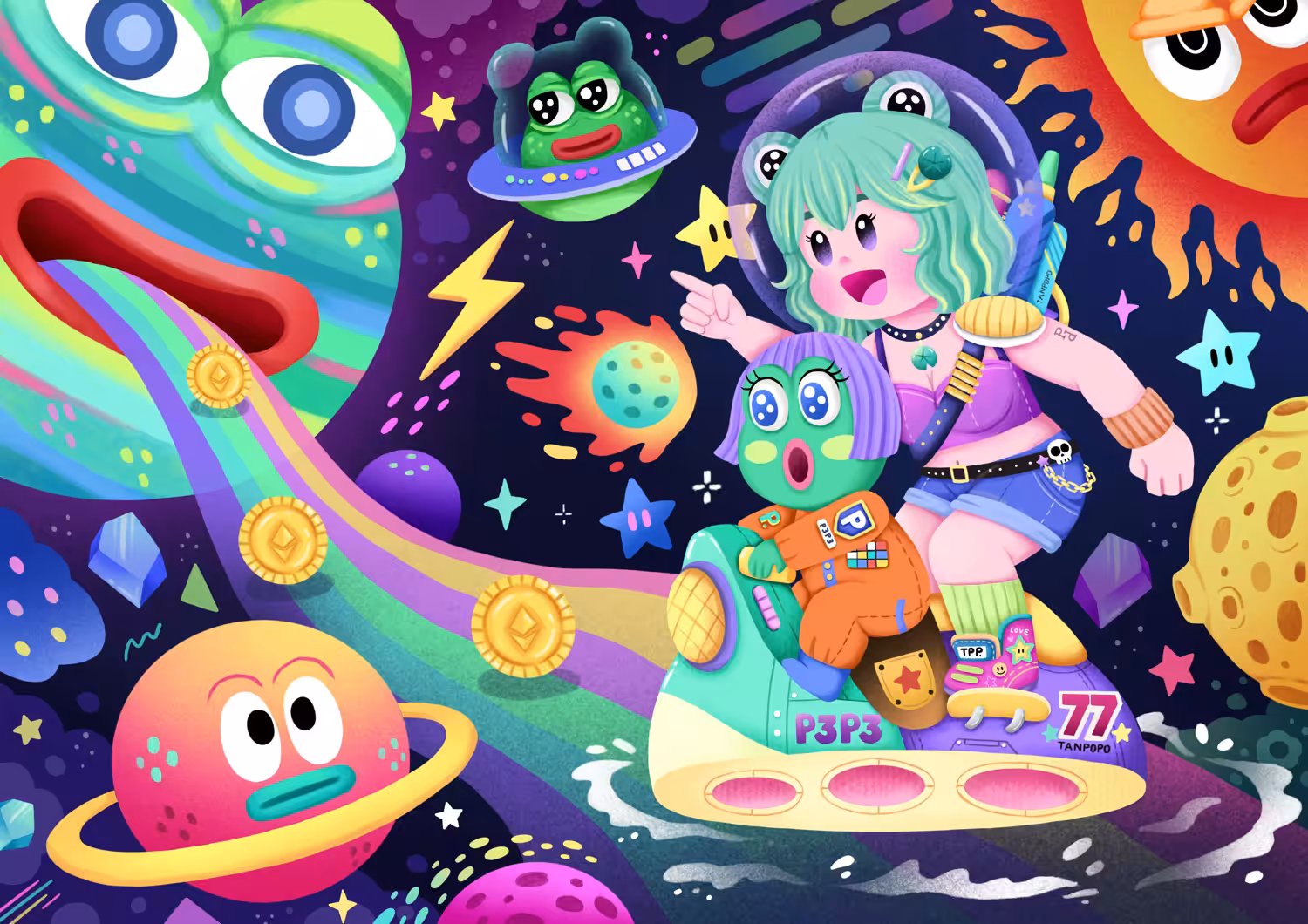 P3P3 ' S PLANET