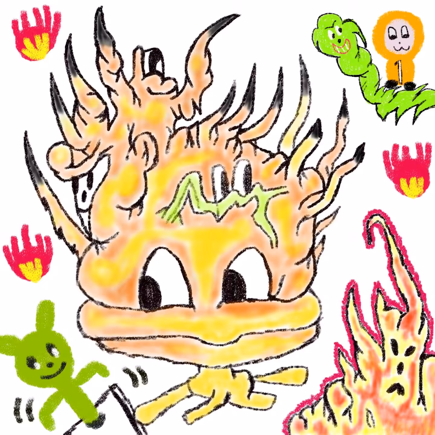 fire boy chasing speed