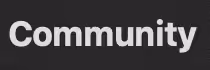 Community