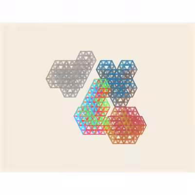 Brutalist Mesh Paintings #25