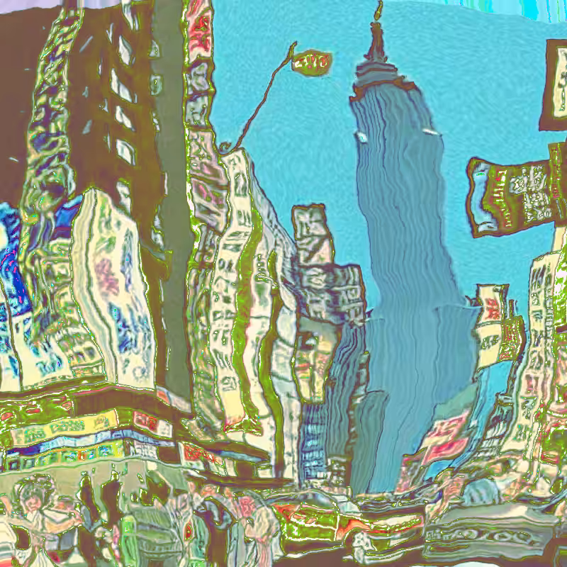 IMAGINARY NEW YORK IN UKIYO-E #77