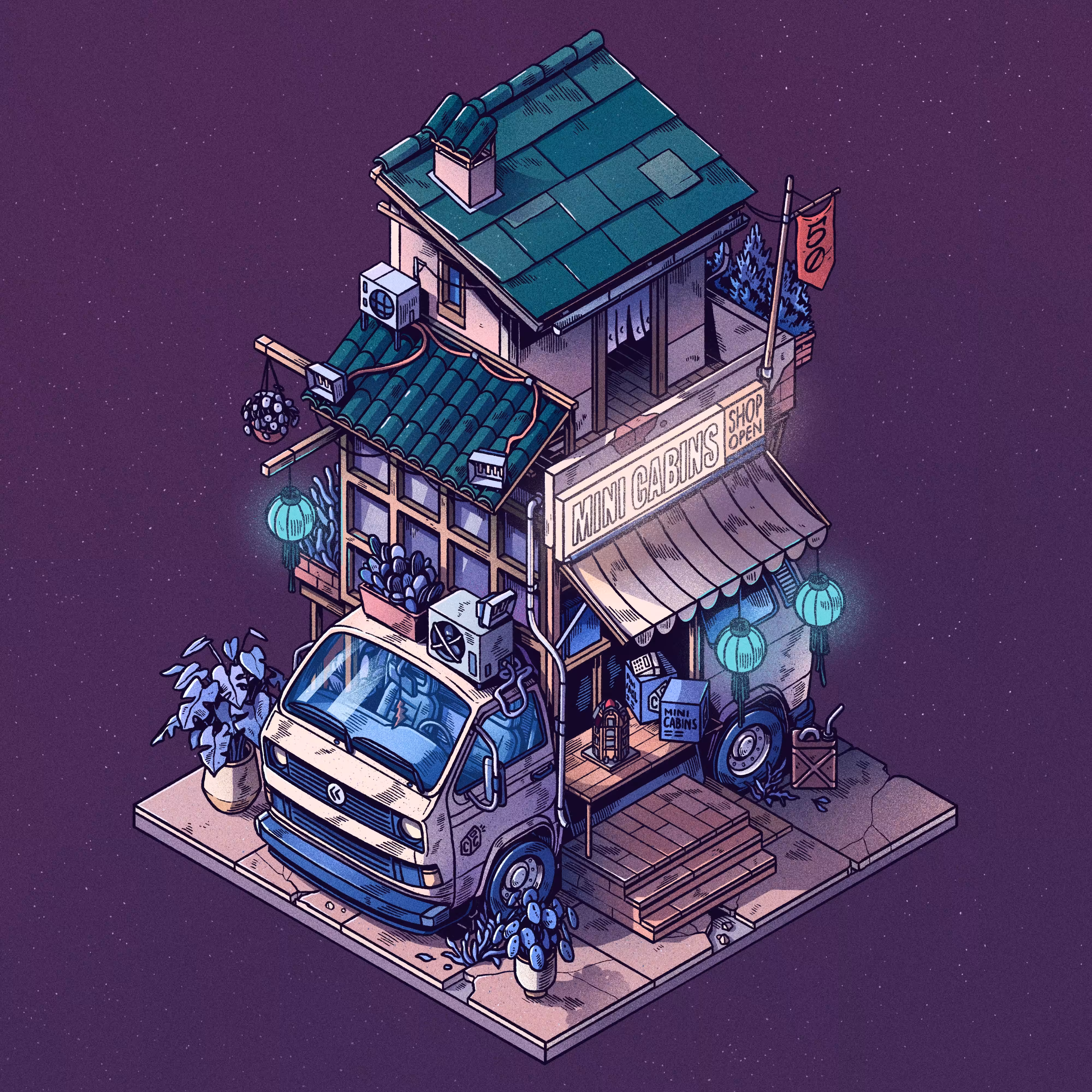 Curious Cabins #50: Caravan #561