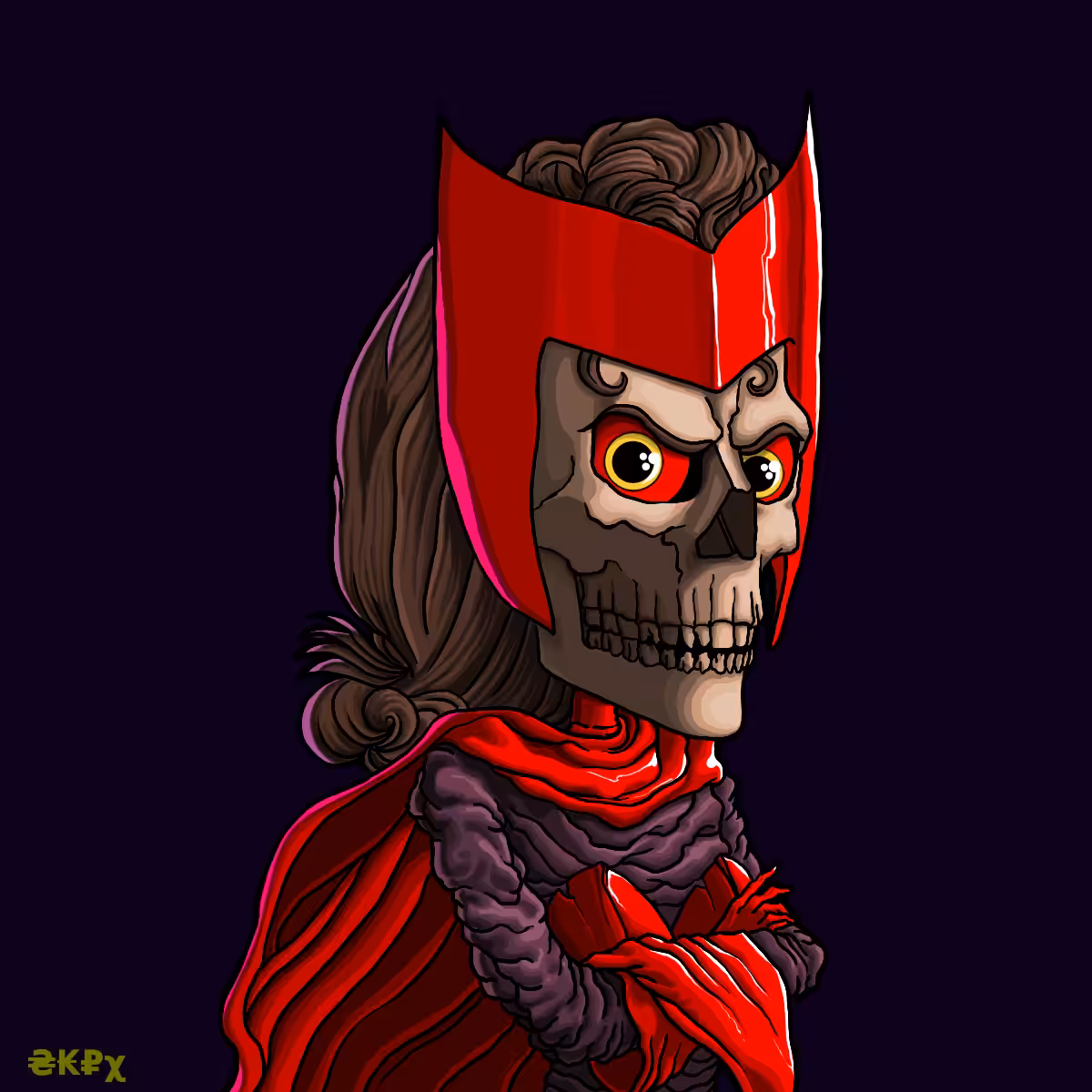 Skulls Portrait #42