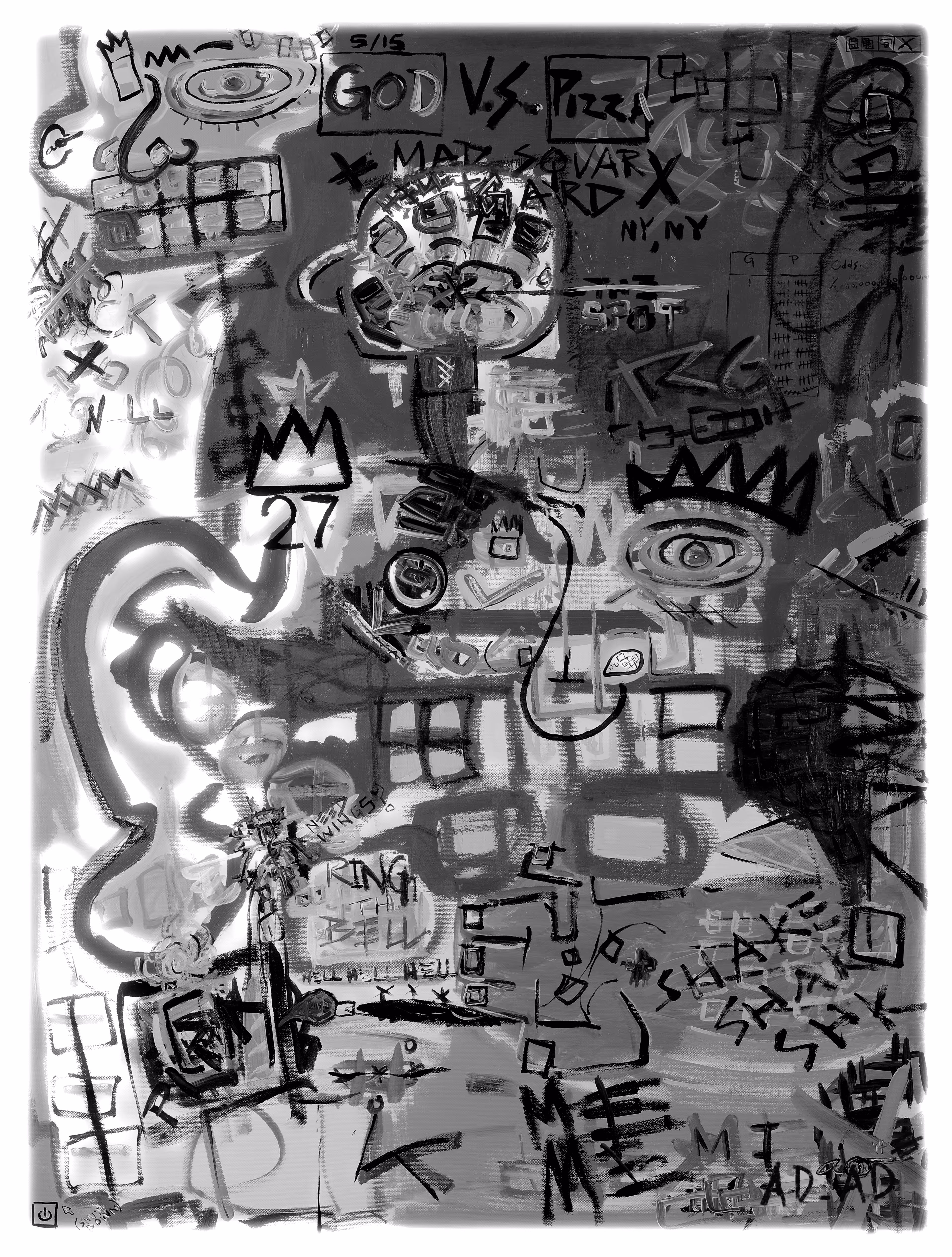 Red Man - Monochrome
