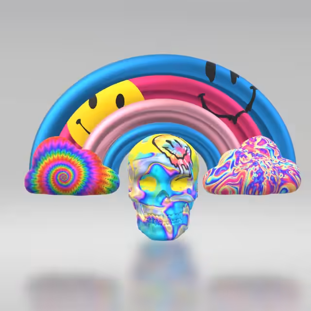 #04 SKULL CUTIE 💀[Acid☺ edition]