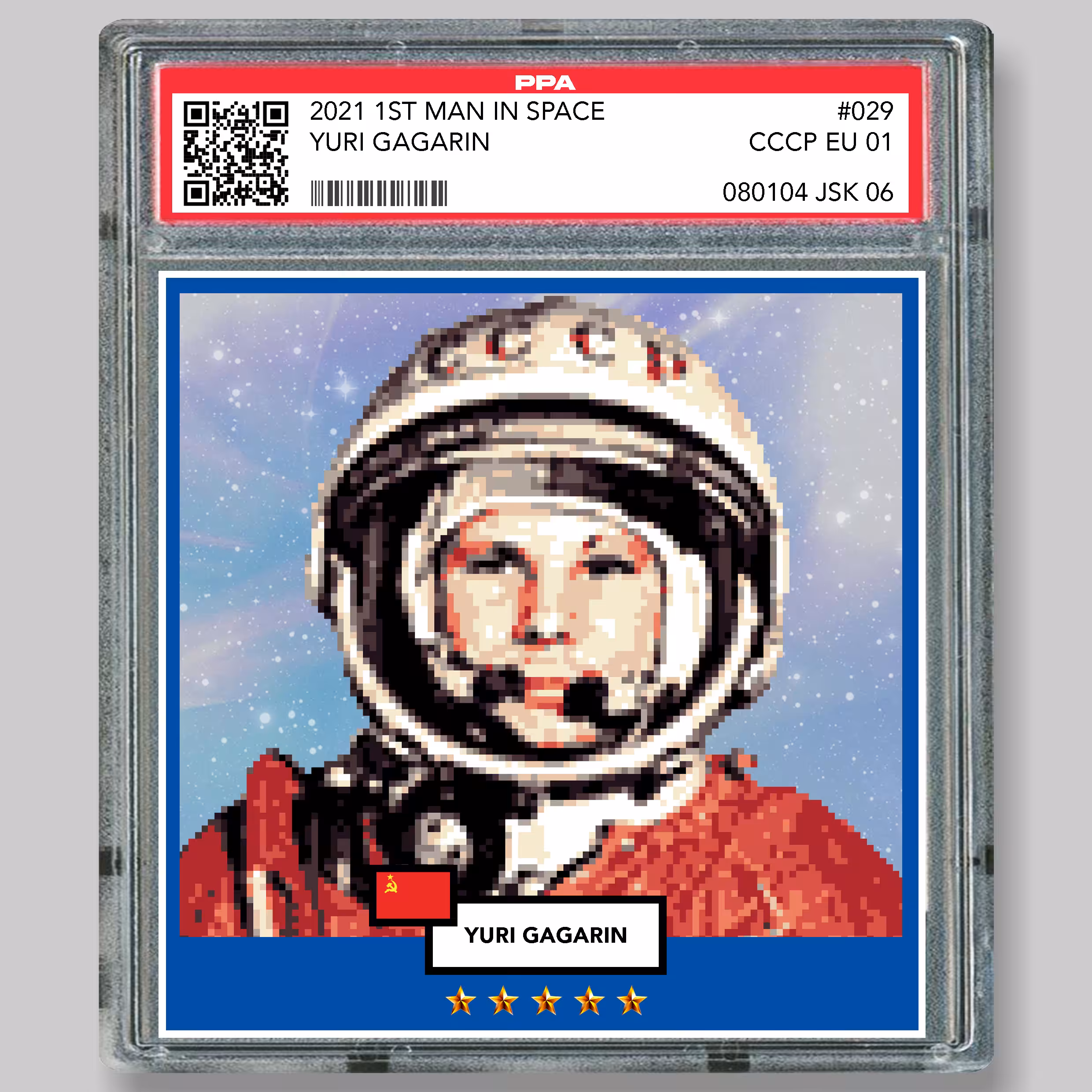 029  Yuri Gagarin "1st Man ins space"