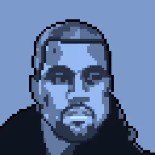 Artificial Intelligence Art AIA: PopMask #603 - Kanye West