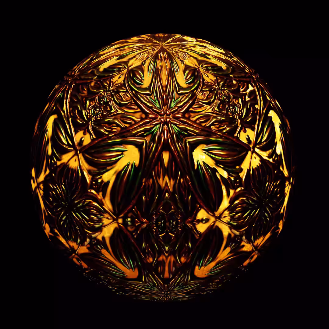 Golden emerald