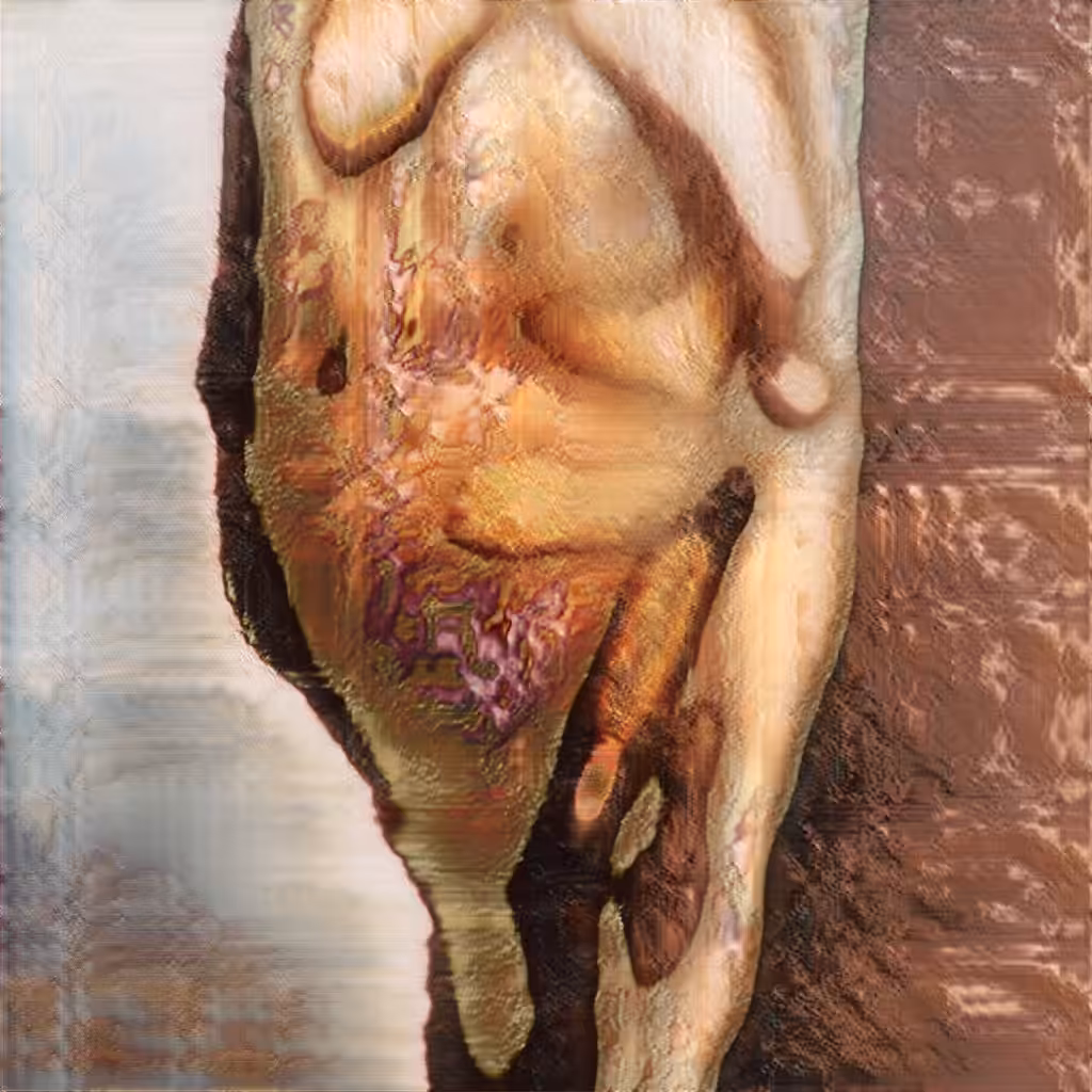 AI Generated Nude Portrait #7 Frame #208