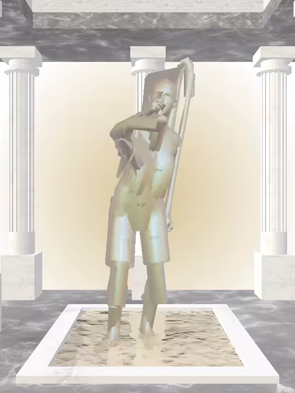 HeavenComputer: The Arguing Olive Rust Woman #7354
