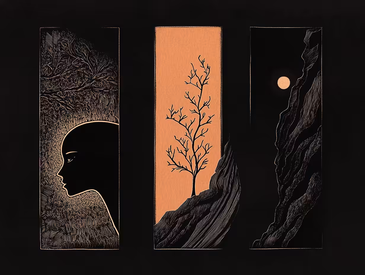 Triptych of Standing Silences