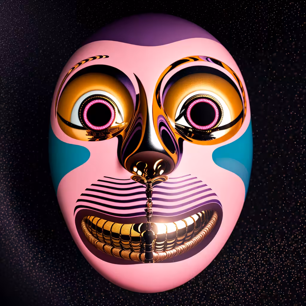 Reimagined Traditions: Mask RT - 008
