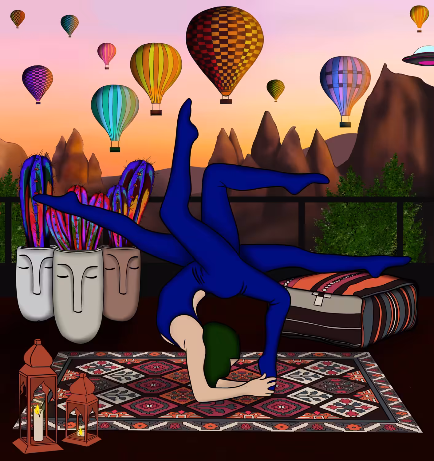 Cappadocia in an another dimension