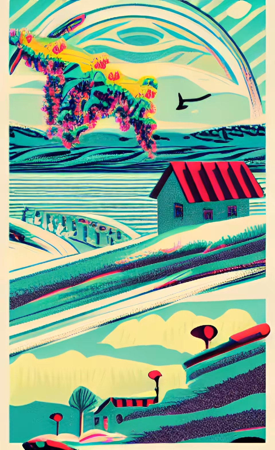 FLOWERING FIELDS