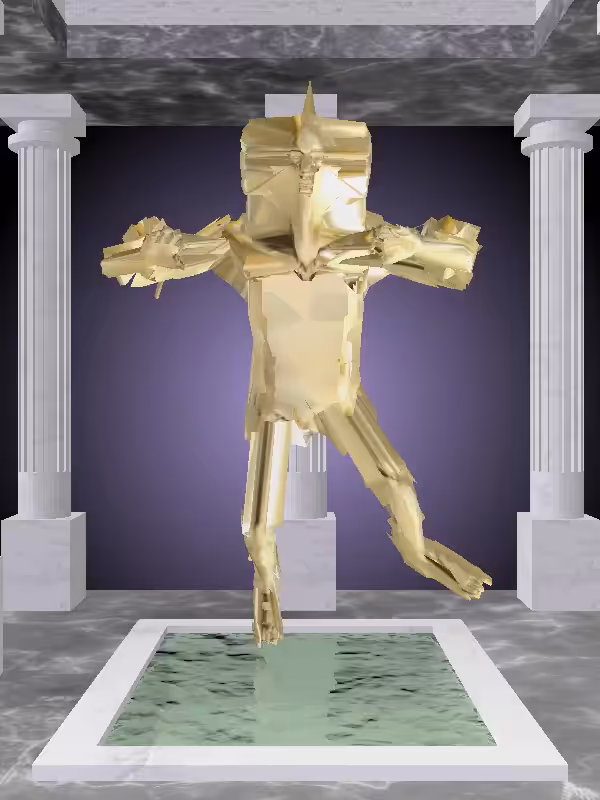HeavenComputer: The Treading Water Fool's Gold Man #1691