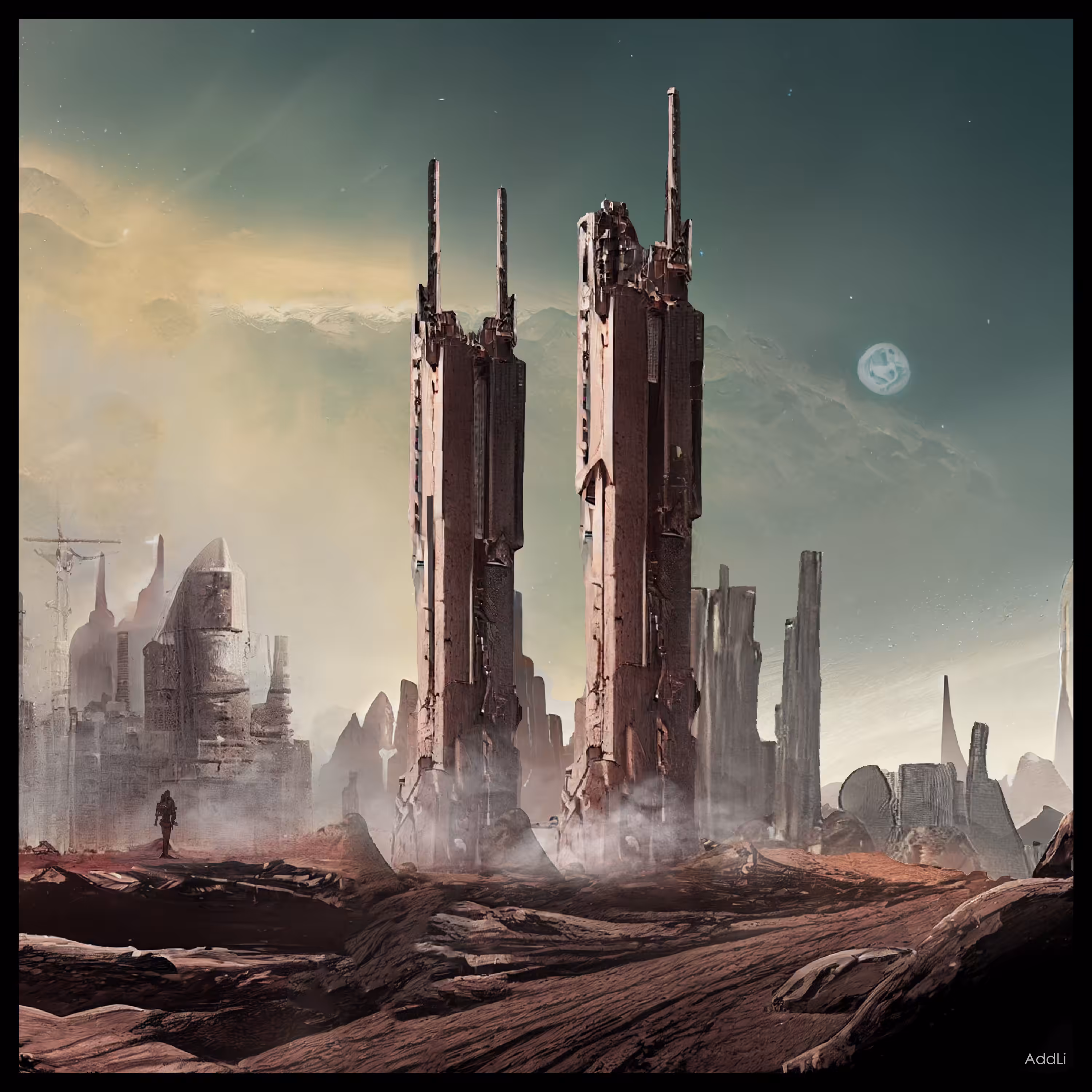 Martian Towers #08